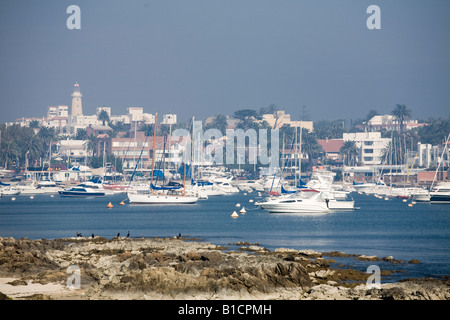 Le port de Punta del Este en Uruguay Banque D'Images