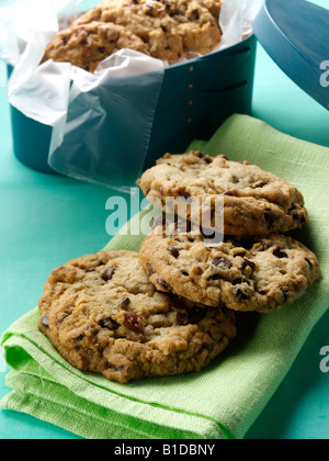 Cookies faits maison editorial food still life Banque D'Images