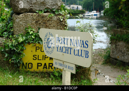 Navas Port GO UK Angleterre Cornwall 2008 Banque D'Images