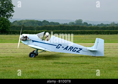 Druine Turbulent D.31 à l'aéronef (Lashenden Headcorn, aérodrome), Kent, Angleterre Banque D'Images