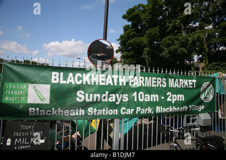 Auteurs Blackheath marché sud-est de Londres Banque D'Images