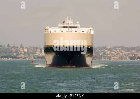 San Diego, CA USA ro ro voiture et ferry Jean Anne voyages entre San Deigo et Hawaï Banque D'Images