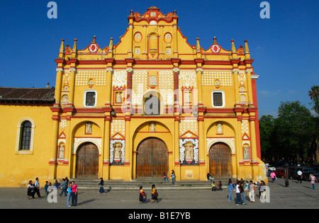 Cathédrale de San Critobal de las Casas, Chiapas, Mexique de l'État Banque D'Images
