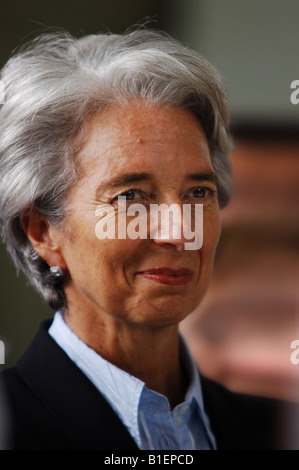 Christine Lagarde (né en 1956), avocat et homme politique français, Ministre de l'économie, des finances et de l'emploi (RMN) Banque D'Images