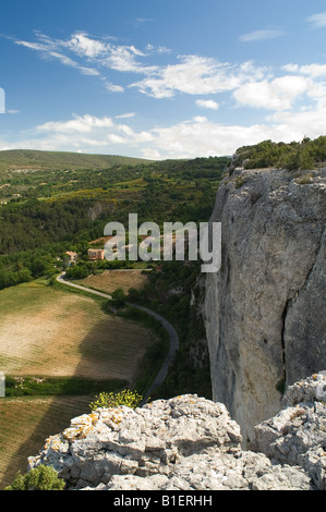 Falaise de la Madeleine en Provence/France Banque D'Images