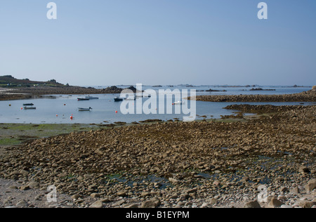 Periglis Porth, St Agnes, Isles of Scilly Banque D'Images