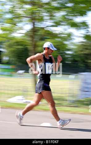 Course pédestre internationale à Leamington Spa, Royaume-Uni Banque D'Images