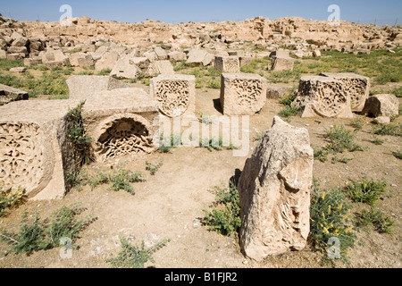 Université, ancienne ville Mespotamienne de Harran, Turquie du Sud-est, Banque D'Images