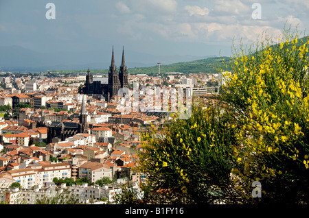 Clermont Ferrand, capitale régionale d'Auvergne. France Banque D'Images