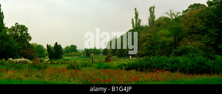 Parcul Herastrau Bucarest Roumanie Jardin Banque D'Images