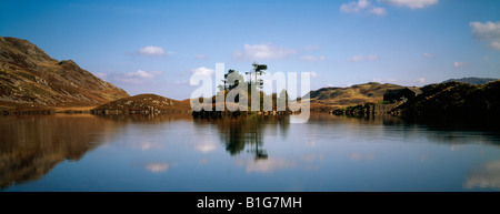 Cregennan Snowdonia Lake Banque D'Images