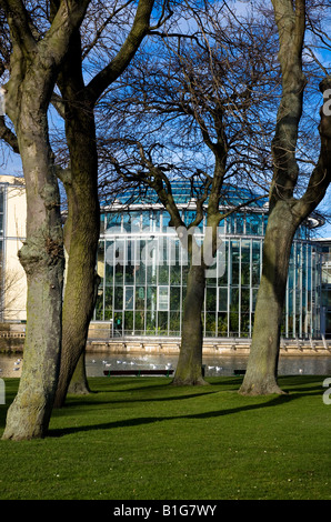 Les Jardins d'hiver et galerie d'Art de Sunderland Tyne et Wear Angleterre Banque D'Images