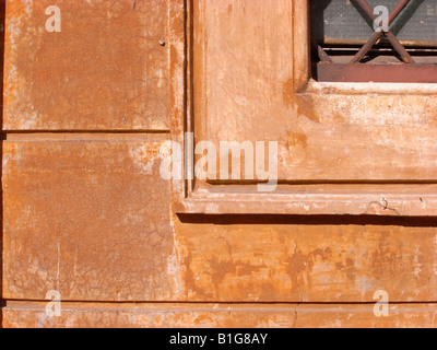 Détail de Texture d'un bâtiment dans la Piazza di Spagna Rome Italie Banque D'Images