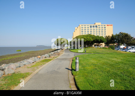 Le Marriott de l'aéroport de San Francisco (KSFO), Millbrae CA Banque D'Images