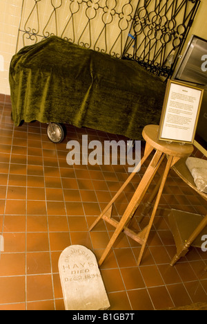 Morgue et salle d'autopsie à Glore Musée psychiatrique St Joseph Missouri USA Banque D'Images