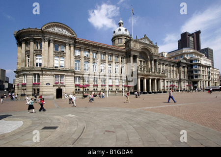 La chambre du conseil de ville de Birmingham à Victoria Square Birmingham England Banque D'Images