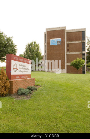 Glore Musée psychiatrique St Joseph Missouri USA Banque D'Images