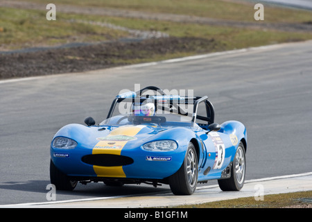 Julian Barratt au volant G20 Ginetta en course Championnat 2008 Fife Knockhill en Ecosse Banque D'Images