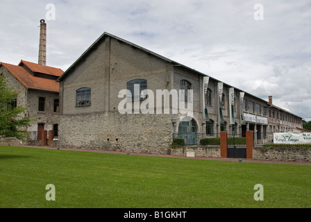 Stock photo de l'usine de porcelaine à Limoges Banque D'Images