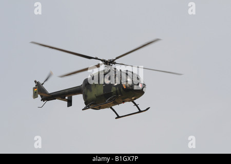 Un allemand MBB Bo 105 hélicoptères de l'armée (Eurocopter EC 135) Banque D'Images