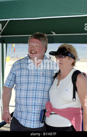 Vétéran de la guerre des Malouines, Simon Weston Banque D'Images