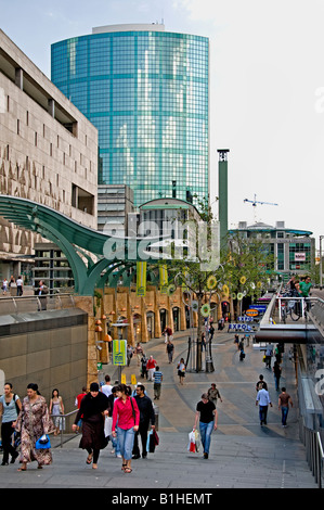 Shopping mall (Beurstraverse Koopgoot) Beursplein Coolsingel Rotterdam ( world trade center ) d'affaires Néerlandais Pays-Bas Banque D'Images