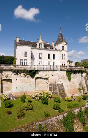 Le Castel, La Roche-Posay, Vienne, France. Banque D'Images