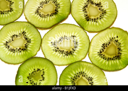 disques de kiwi Banque D'Images