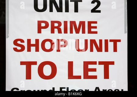 Premier shop soit par le signe de l'unité dans la rue principale du centre-ville de Belfast en Irlande du Nord Banque D'Images