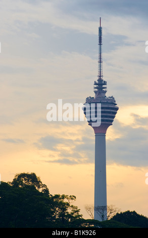 Menara KL Tower à Kuala Lumpur Banque D'Images