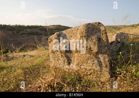 Les Dieux de la montagnes à l'Atelier de Sculpture Yesemek Open Air Museum et près de Islahiye dans la province de Gaziantep, Turquie E S Banque D'Images