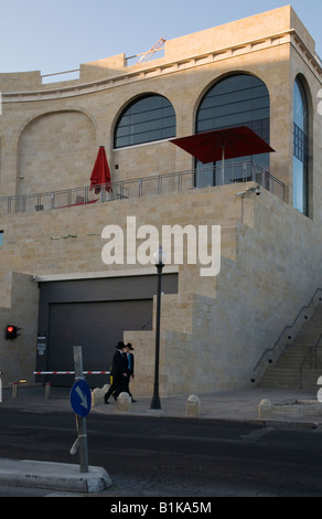 Israël Jérusalem quartier Alrov Mamilla elrov nouveau projet grand centre commercial Banque D'Images