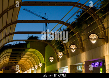 Israël Jérusalem Mamilla Alrov nouveau projet quartier grand centre Banque D'Images