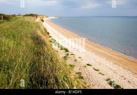 La plage à Gosport Hampshire Angleterre Banque D'Images