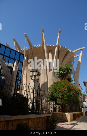 L'église Santa Maria de Loreto, Javea / Xabia, Province d'Alicante, Communauté Valencienne, Espagne Banque D'Images