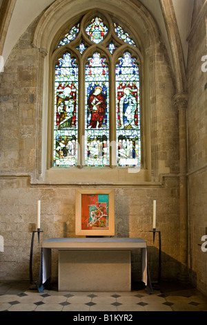 La peinture de Graham Sutherland 'Noli Me Tangere' (Touch Me Not) dans la Chapelle de St Mary Magdalene, Chichester Cathedral, Royaume-Uni Banque D'Images