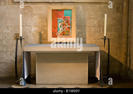 La peinture de Graham Sutherland 'Noli Me Tangere' (Touch Me Not) dans la Chapelle de St Mary Magdalene, Chichester Cathedral, Royaume-Uni Banque D'Images