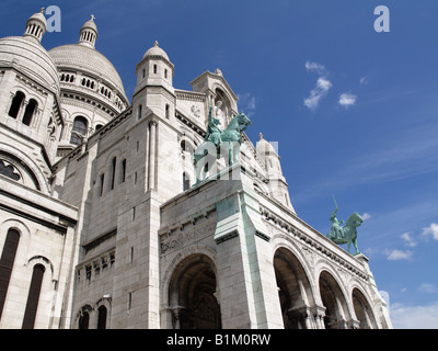 Sacré Coeur / Basilique Sacré Cuere Paris France Banque D'Images