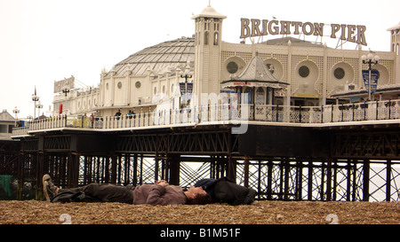 Brighton Pier Banque D'Images