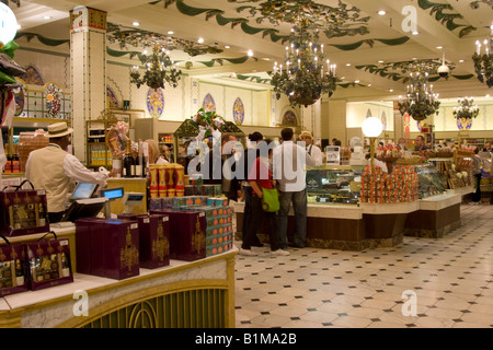 Harrods food hall London Knightsbridge Banque D'Images