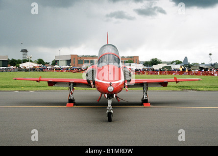 RAF Des flèches rouges Hawk Trainer Banque D'Images