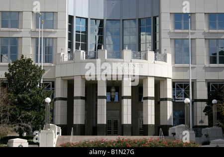 La construction du palais de justice du comté d'Orange à Orlando en Floride Banque D'Images