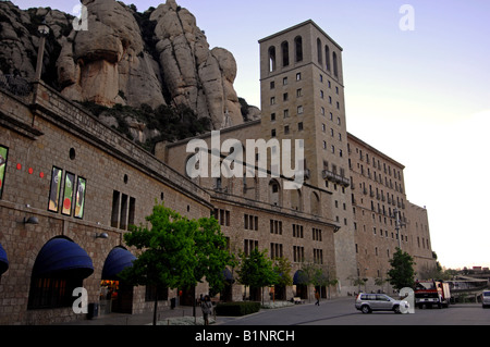 Le monastère de Montserrat, Catalan, Espagne Banque D'Images