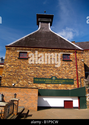 Distillerie de whisky Bushmills le comté d'Antrim en Irlande du Nord Banque D'Images