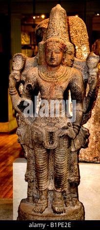 Brahma de l'Inde Tamil Nadu dynastie Chola 1150 AD 1110 création de Brahman Banque D'Images