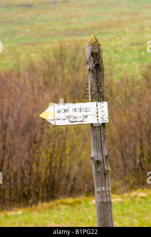 Bieszczady Pologne Banque D'Images