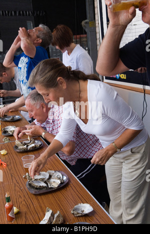 Whitstable Oyster Festival Angleterre Kent HOMER SYKES Banque D'Images