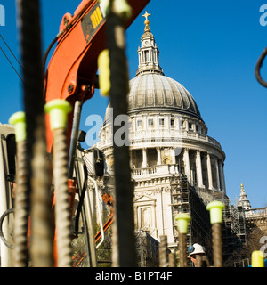 Réaménagement de la construction Londres Banque D'Images