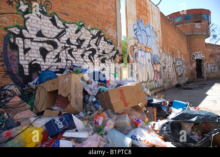 La prison de Carabanchel abandonnés MADRID ESPAGNE Banque D'Images