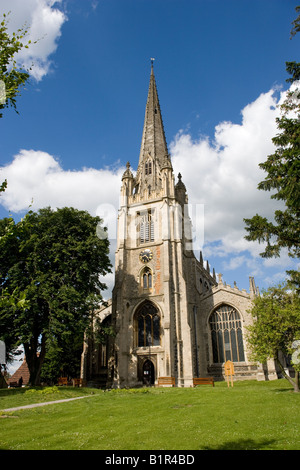 Église St Marys Essex Saffron Walden Banque D'Images